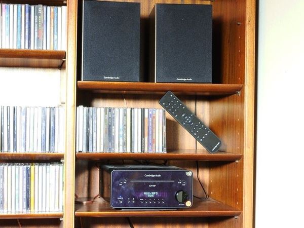 CD Player and Collection of CD