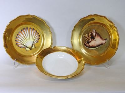 Servito di Piatti in Ceramica D'este