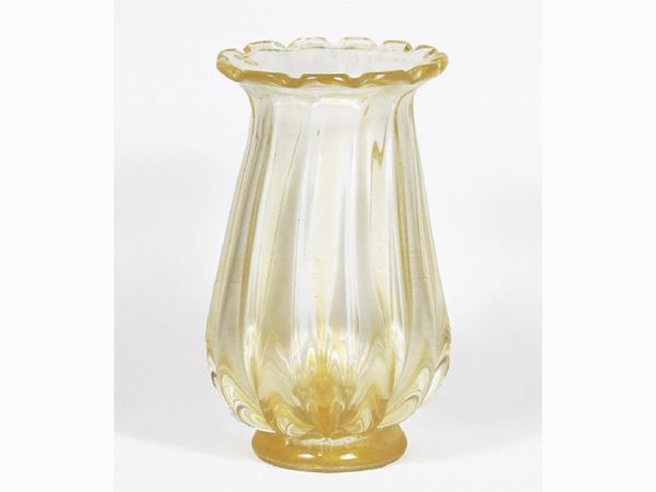 Blown Glass Vase  (Murano, Stefano Toso)  - Auction Déballage: Interiors and Curiosities - I - Maison Bibelot - Casa d'Aste Firenze - Milano