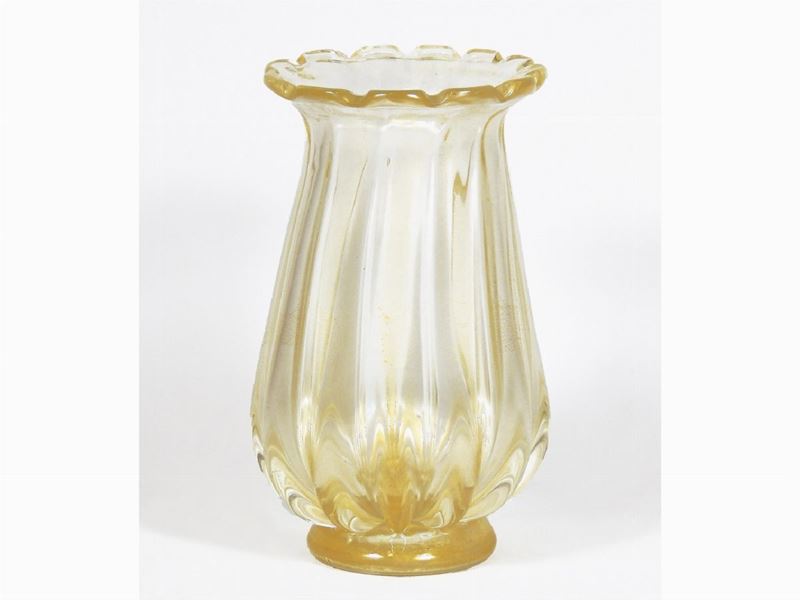 Vaso in Vetro Soffiato
