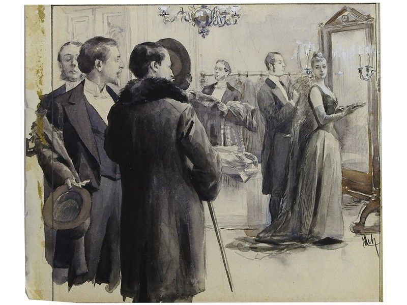 Veduta D'interno con Figure
