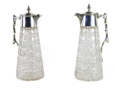 Coppia di Caraffe in Cristallo