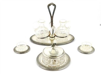 Set da Tavola in Cristallo e Argento