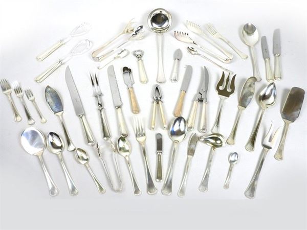 Silver Cutlery Set, Calegaro