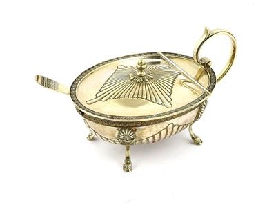 Formaggiera Ovale in Argento