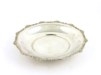 Cestino Rotondo in Argento
