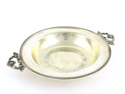 Cestino Rotondo in Argento