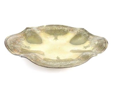 Porta Bon Bon in Argento Martellato