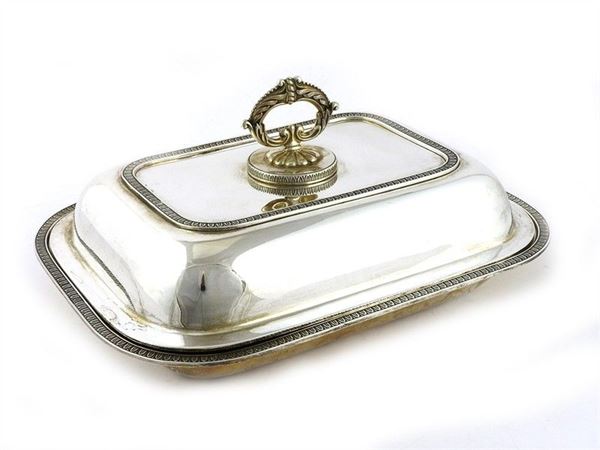 Silver Silver Serving Dish