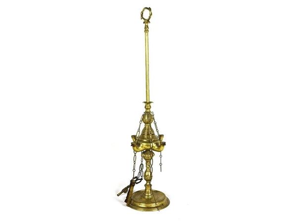 Bronze Florentine Lamp
