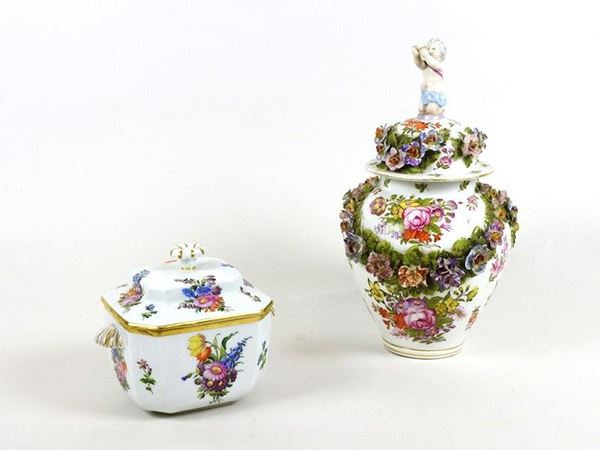 Painted Porcelain Objects
