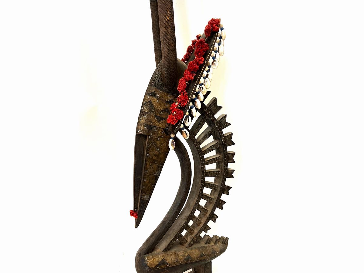 Scultura Zoomorfa in Legno, Bambara, Mali