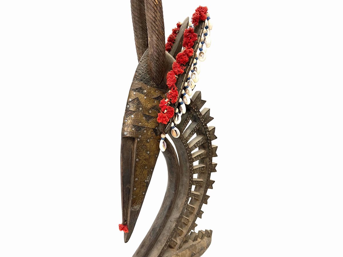Scultura Zoomorfa in Legno, Bambara, Mali