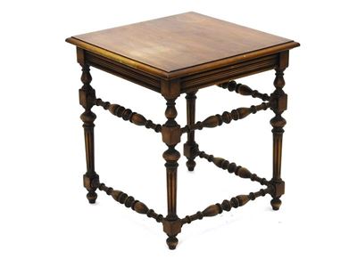 Tavolino Quadrato in Satinwood