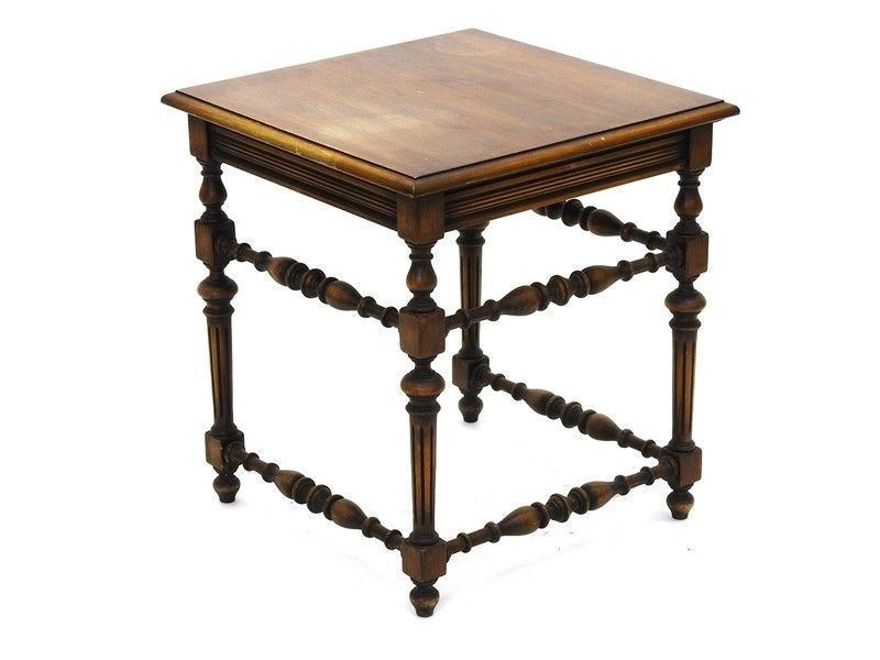 Tavolino Quadrato in Satinwood