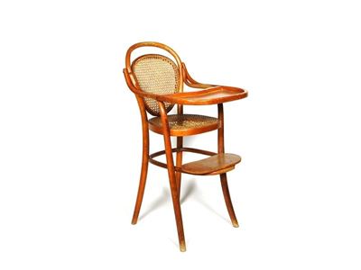 Seggiolone da Bambino in Faggio Curvato Thonet