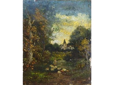 Paesaggio con Figura