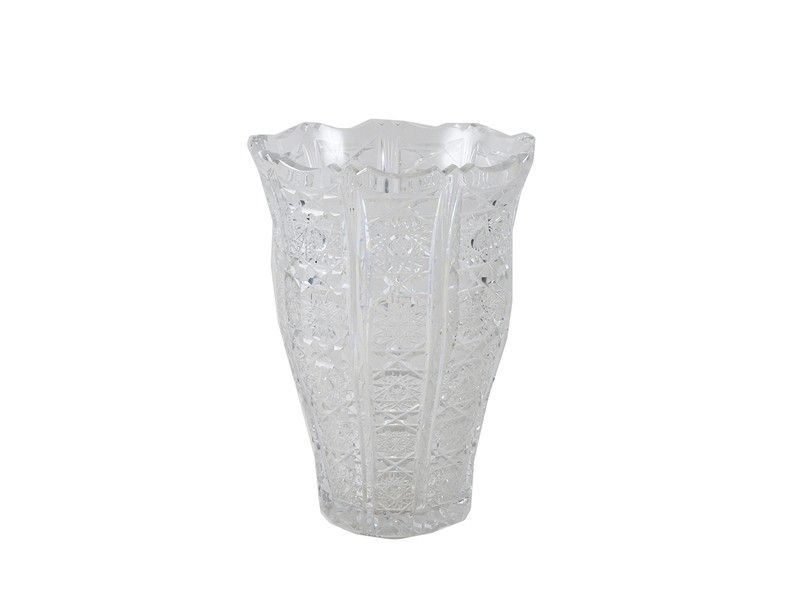 Vaso da Fiori in Cristallo Molato