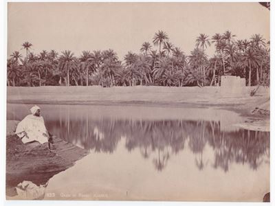 Algerie, Oasis De Biskra 1890 Circa