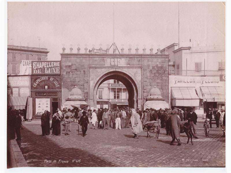 J. Andrè Garrigues - Tunis - Porte De France 1890 Circa