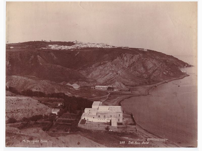 J. Andrè Garrigues - Tunis - Sidi Bou Said 1890 Circa