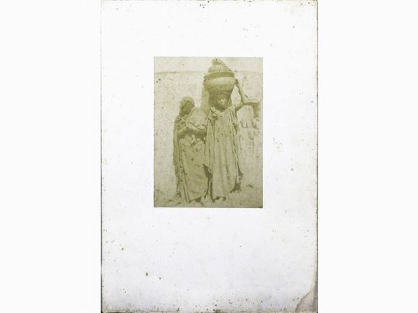 Ernest Benecke : Femmes Barabra de Nubie 1852  ((1817-1894))  - Asta Fotografie tra Ottocento e Novecento - Maison Bibelot - Casa d'Aste Firenze - Milano