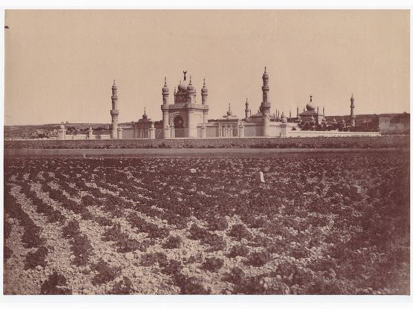 Cimitero musulmano  (1900 circa)  - Asta Fotografie tra Ottocento e Novecento - Maison Bibelot - Casa d'Aste Firenze - Milano