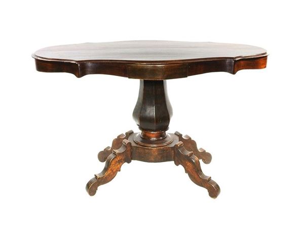 Walnut Veneered Table