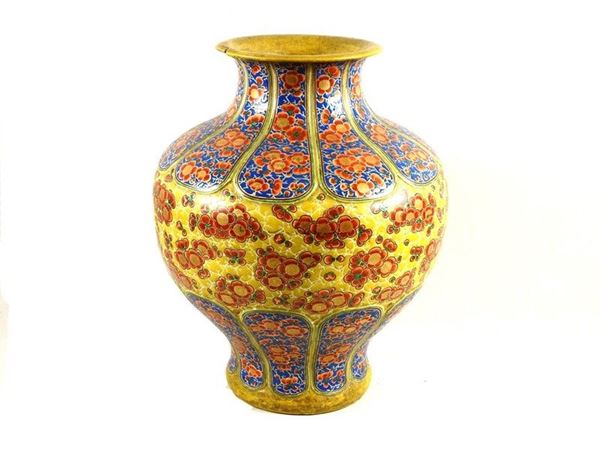 Painted Porcelain Vase