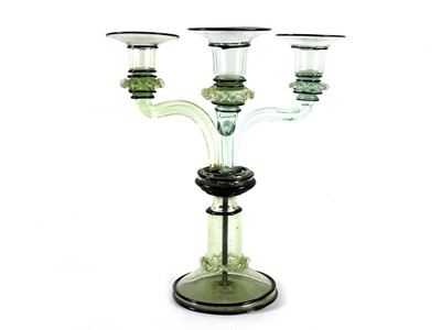 Candelabro in Vetro Soffiato