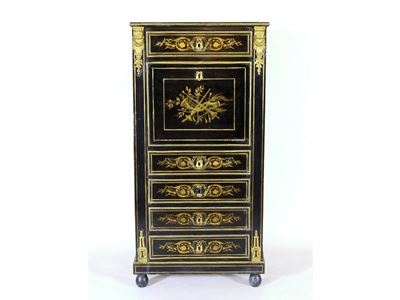 Secretaire in Legno Ebanizzato