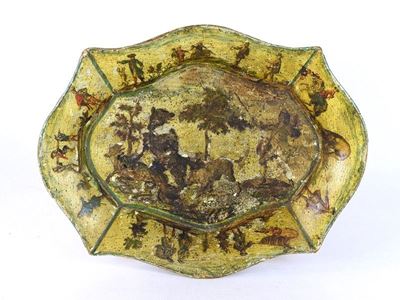 Piccolo Vassoio in Legno Laccato