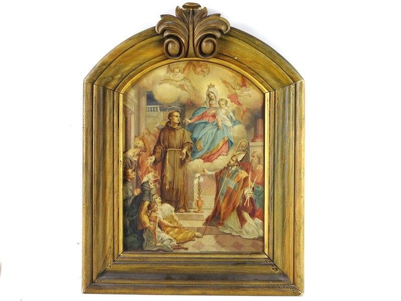 La Madonna del Popolo con i Santi Antonio e Francesco
