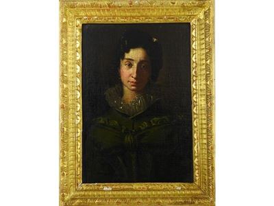 Ritratto di Gentildonna in Abito Verde