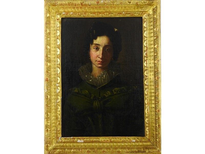 Ritratto di Gentildonna in Abito Verde