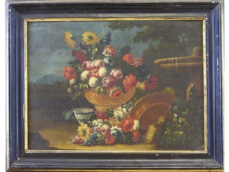 Natura Morta con Vaso di Fiori