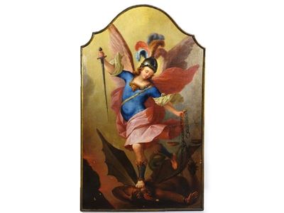 San Michele Arcangelo Sconfigge il Demonio